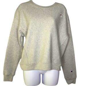 Champion Sweatshirt The Reverse Weave Boyfriend Sweatshirt size Medium W…
